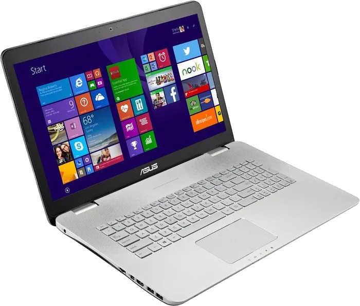 Ремонт ноутбуков  Asus N752VX в Казани
